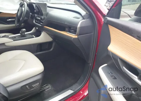 2024 Toyota Grand Highlander Limited из США, поврежденный, VIN 5TDAAAB53RS008930